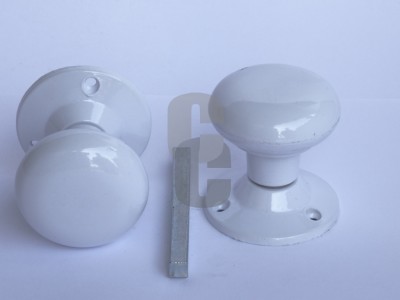 Дръжка топка комплект - бяла                                                                                                                                                                                                                                                                                